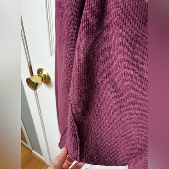 Free People Saffron Ribbed Square Neck Sweater M - Picture 5 of 9